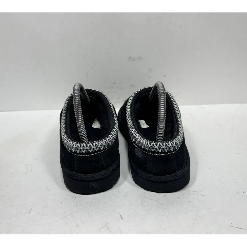 UGG Tasman II‎ Suede Slipper SlipOn Shoes Black 1019066K Kid's Size 6 US Youth